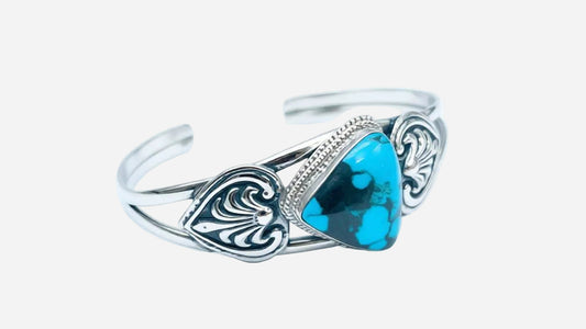 Pulsera Afgana turquesa